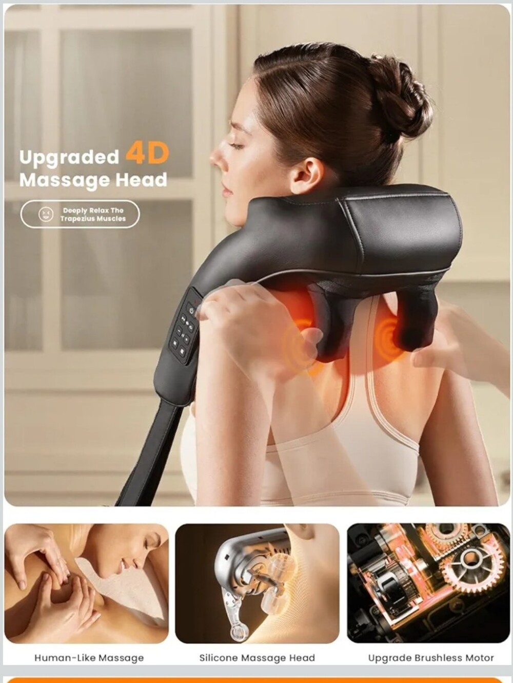 Trakk Cordless Neck And Shoulder Massager - Picture 7 of 8